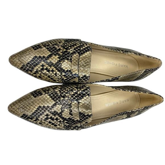 MARC FISHER ANIMAL PRINT FLATS SHOES WOMEN’S SIZE 5.5 - Picture 4 of 10